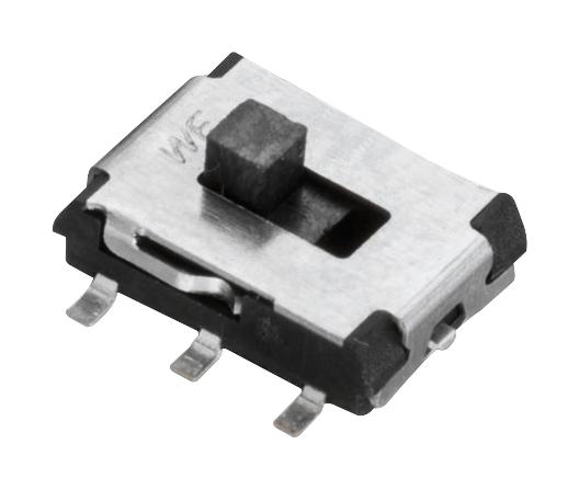 452403012014 SLIDE SWITCH, DPDT, 0.3A, 6VDC, SMD WURTH ELEKTRONIK