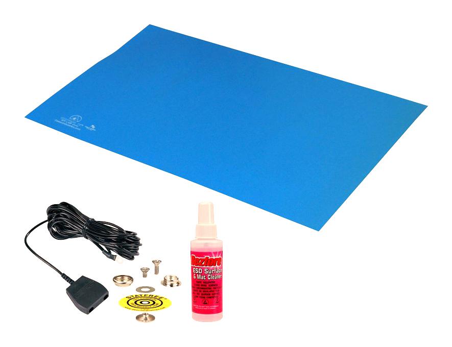 66432 MAT KIT, 1.5 MM X 0.76 M X 1.5 M, BLUE DESCO