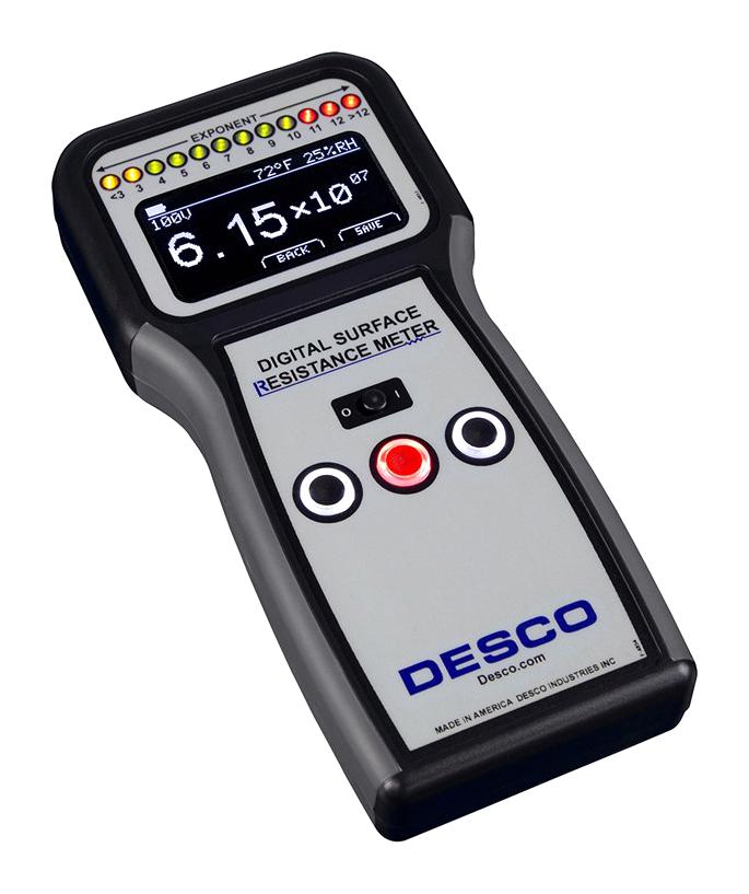 19291 DIGITAL SURFACE RES METER, 100X210X132MM DESCO