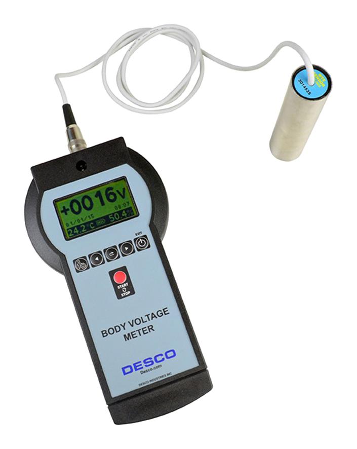 19431 BODY VOLTAGE METER, 243MM X 130MM X 60MM DESCO