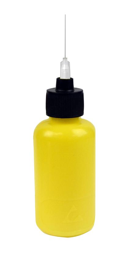 35571 DISPENSER, NEEDLE BOTTLE, YELLOW, 2 OZ MENDA