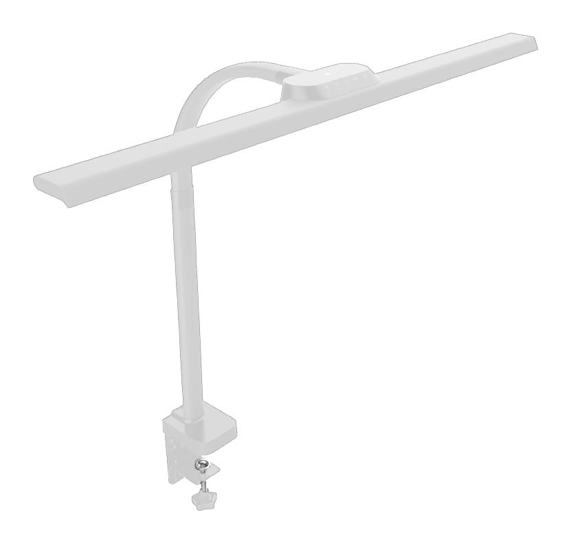 N1180 TASK LAMP XL WHITE NATIVE LIGHTING