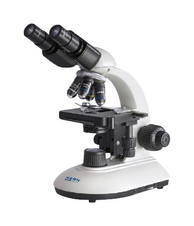 OBE 103 MICROSCOPE, BINOCULAR, 4X/10X/40X KERN