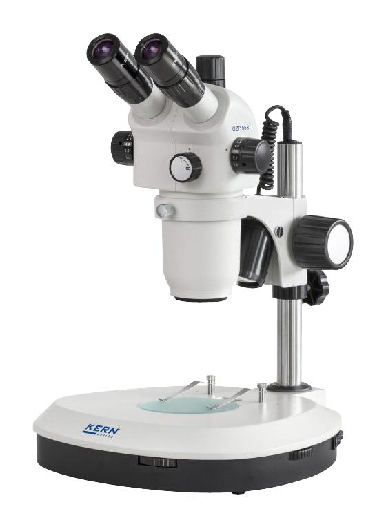 OZP 558 MICROSCOPE, TRINOCULAR, 0.6X-5.5X KERN