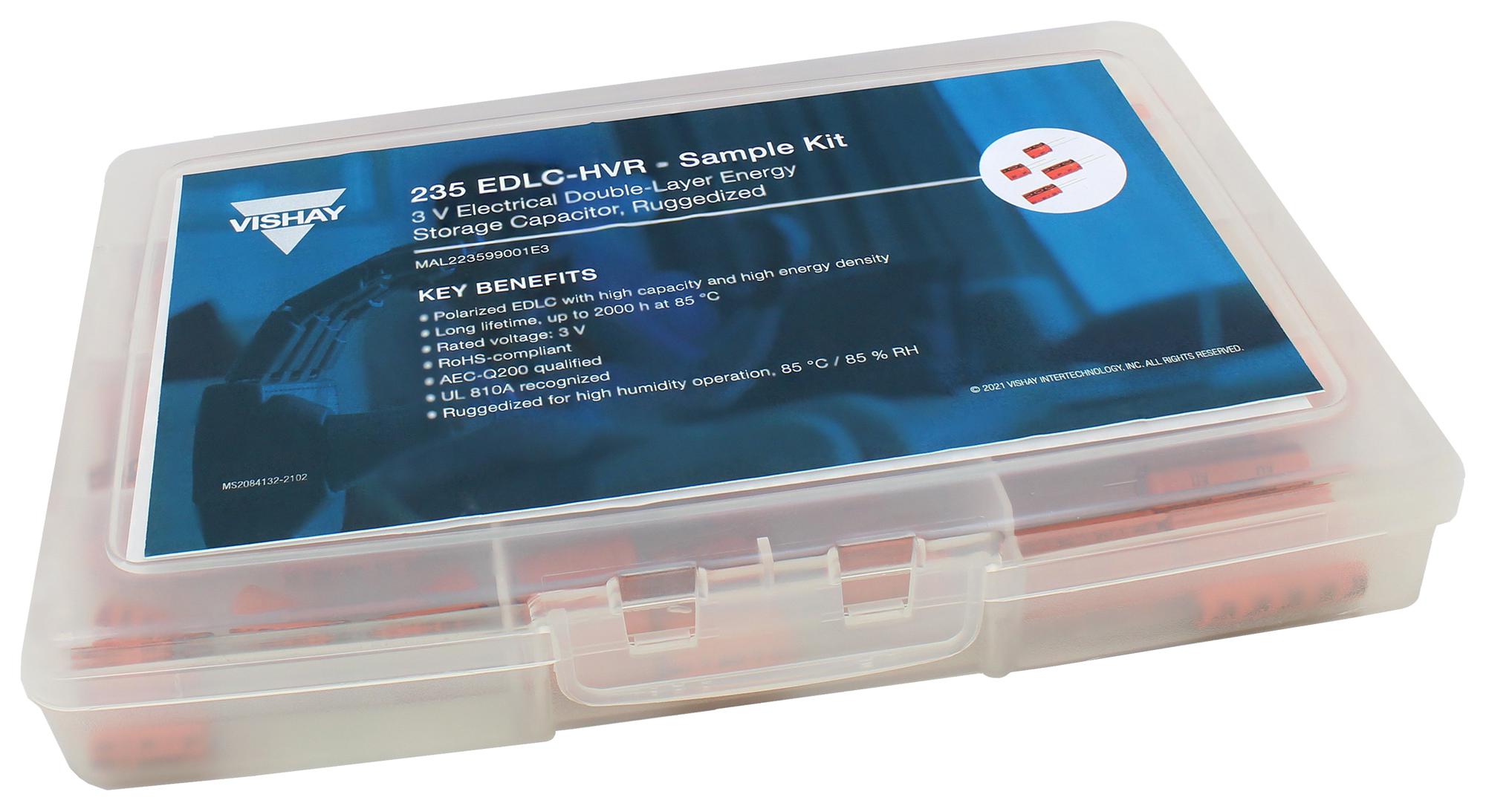 MAL223599001E3 CAP KIT, 5F TO 60F, DOUBLE LAYER VISHAY