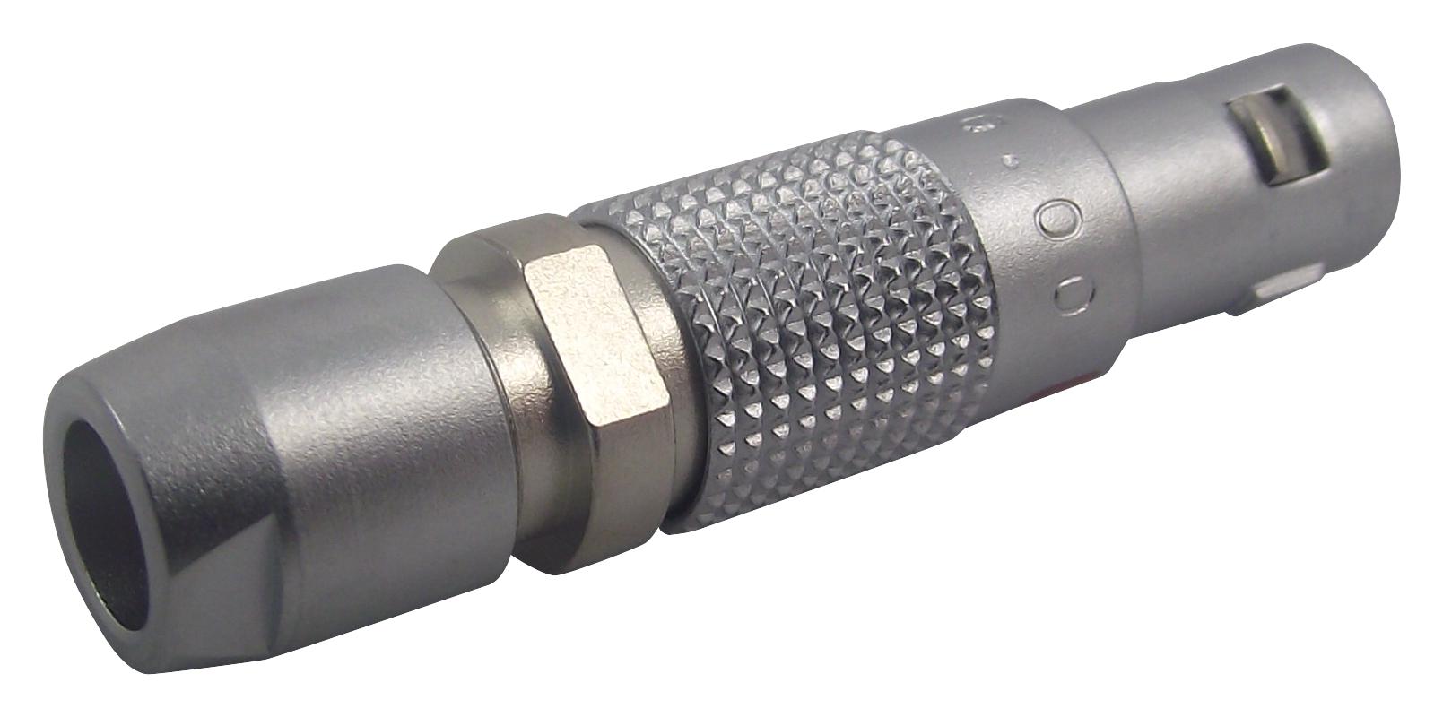 FGG.00.304.CLAD35 CIRCULAR CONNECTOR, PLUG, 4 WAY, CABLE LEMO