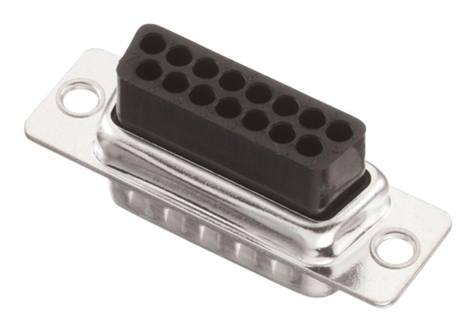 618015217222 D SUB HOUSING, RCPT, 15POS, DA WURTH ELEKTRONIK