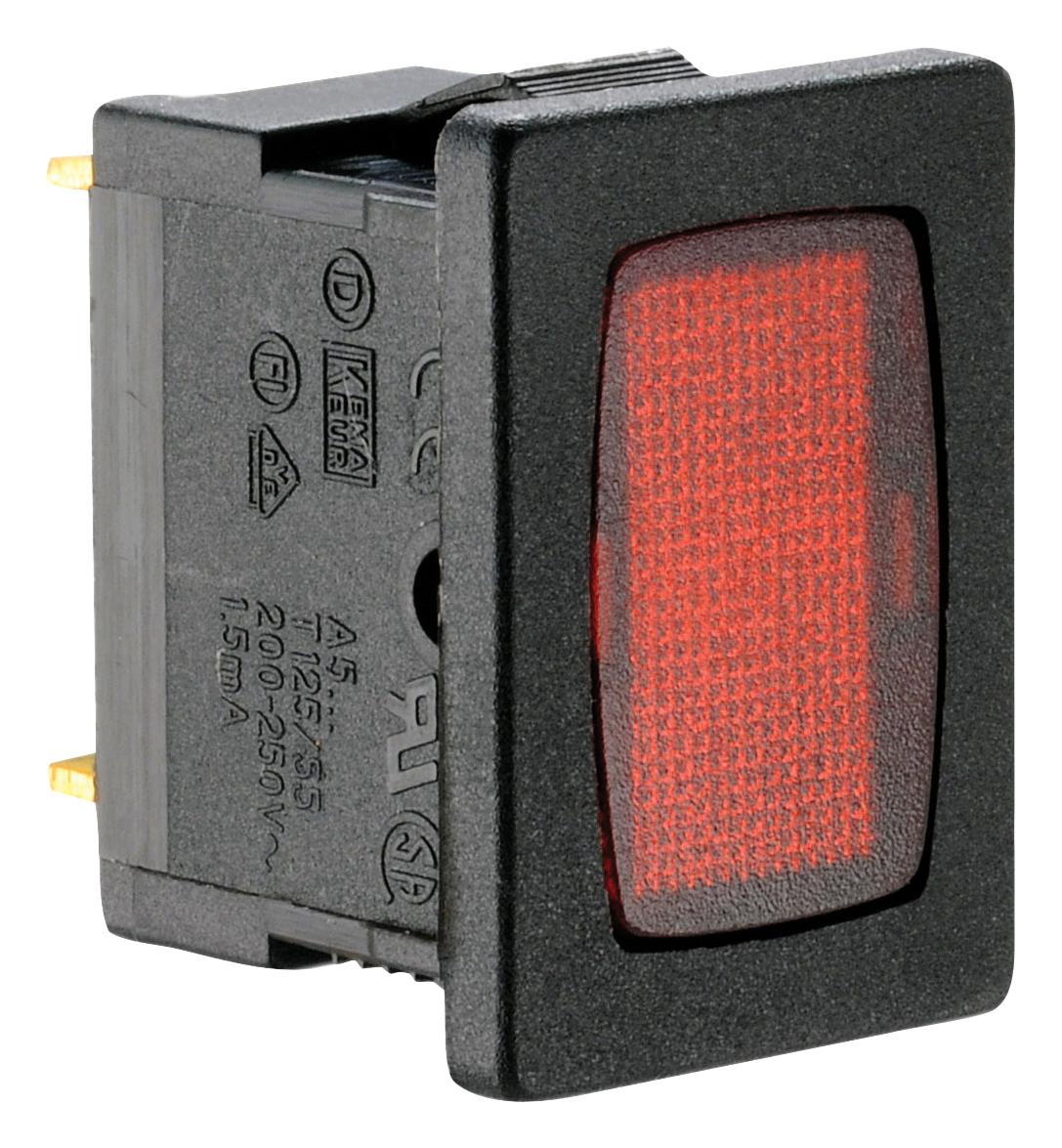 MP008561 NEON INDICATOR, 250VAC, RED, QC MULTICOMP PRO