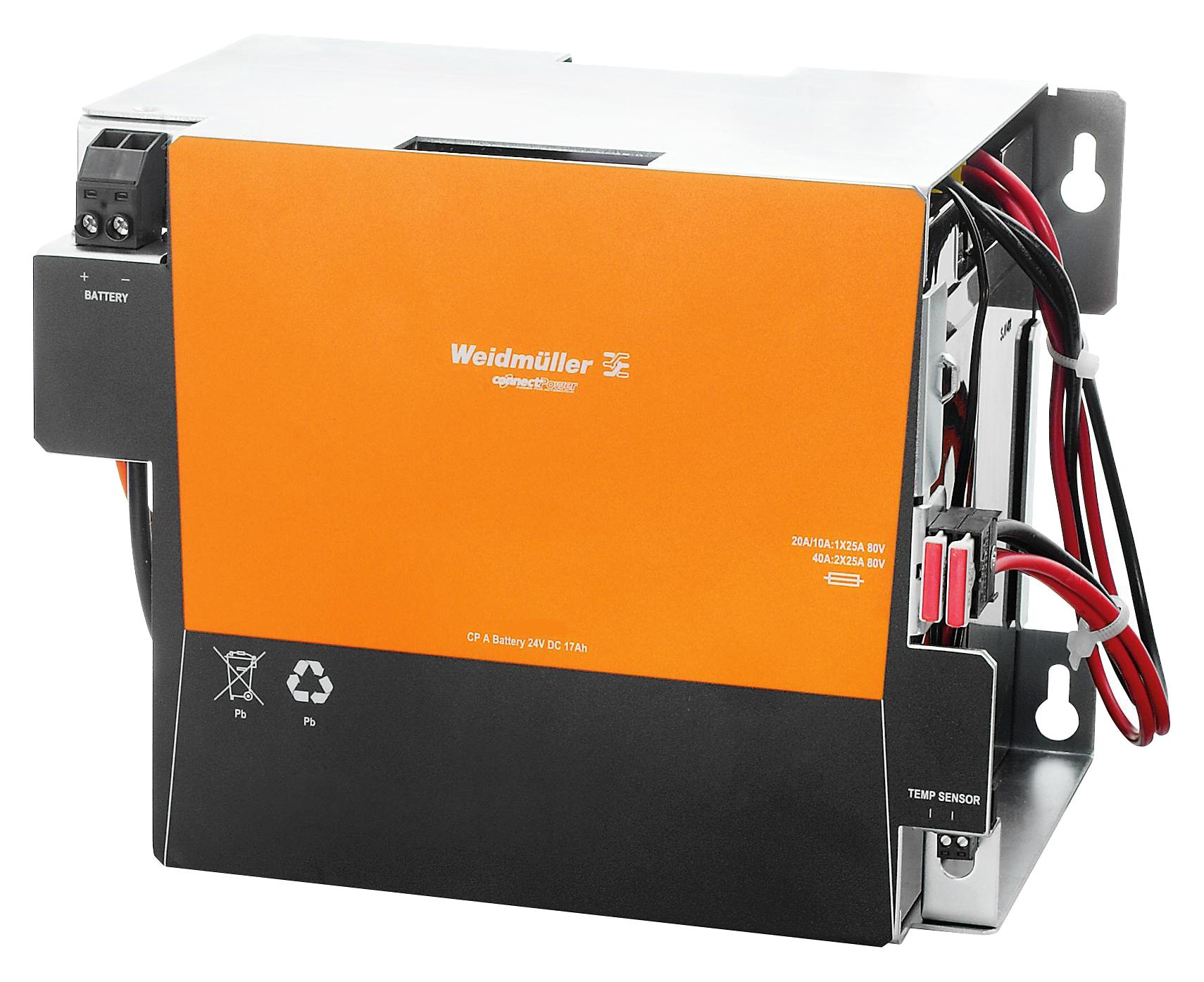 2789930000 BATTERY MODULE, UPS, 17AH, 50A WEIDMULLER