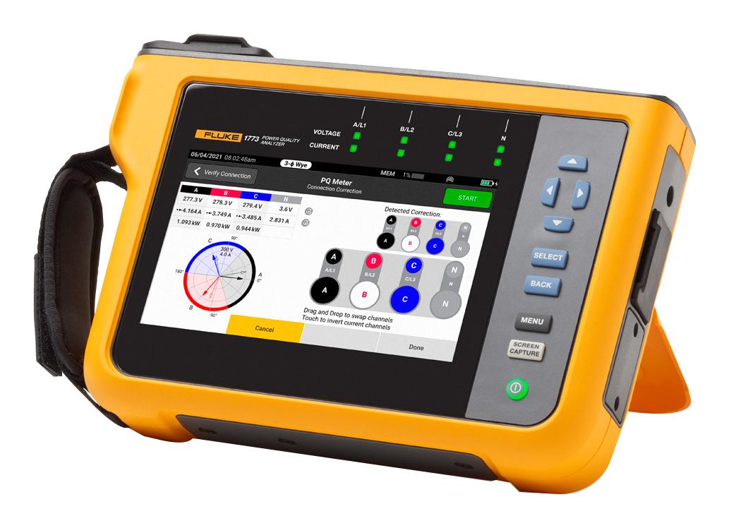 FLUKE-1773/BASIC POWER ANALYSIS TESTER/50V-1KV/1CH/30KHZ FLUKE