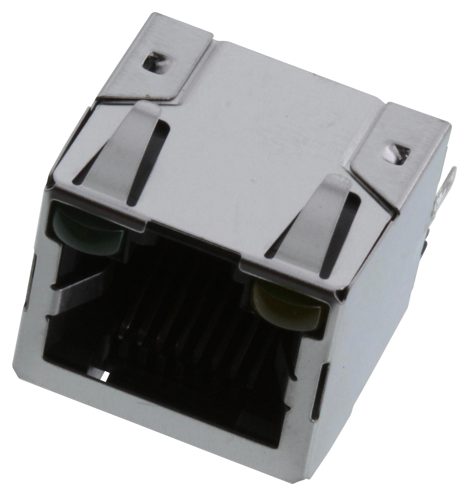 RJHSEKP84 RJ45 CONN, JACK, 8P8C, 1PORT, TH AMPHENOL ICC