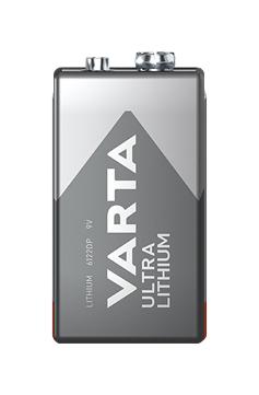 6122101501 BATTERY, ALKALINE, 9V, 1.15AH VARTA