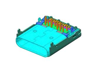 10133476-10001LF USB CONN, 3.1 TYPE C, R/A RCPT, 24P AMPHENOL ICC