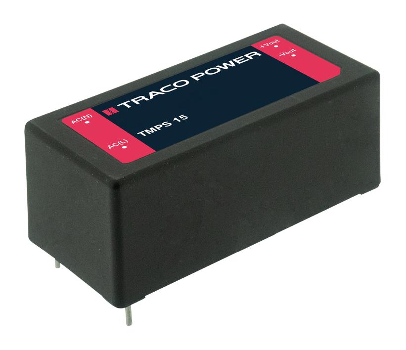 TMPS 15-105 POWER SUPPLY, AC-DC, 5V, 3A TRACO POWER