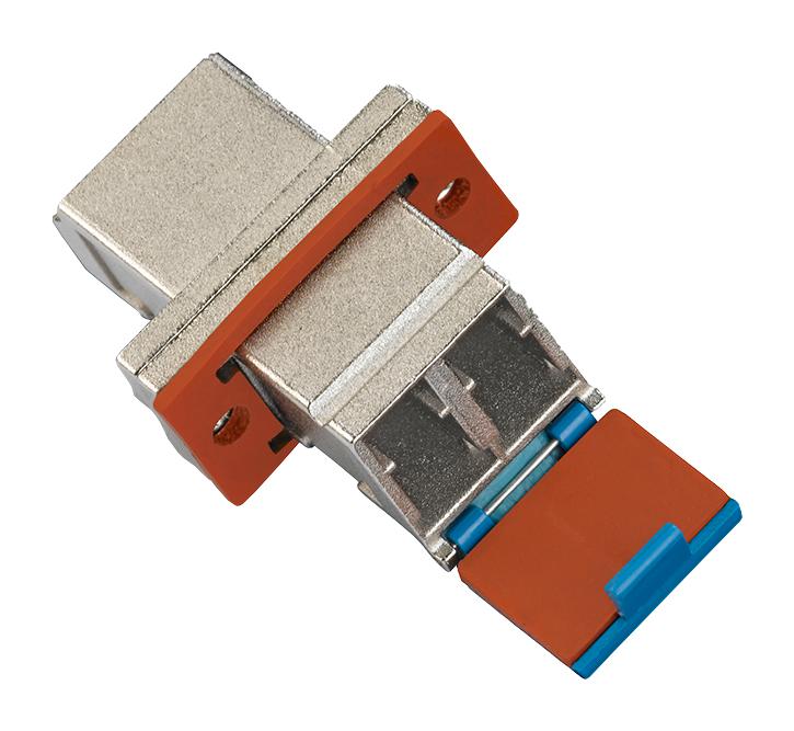 1061270150 FIBER OPTIC ADAPTER, LC DUPLEX JACK-JACK MOLEX