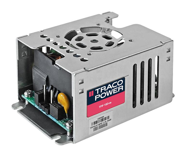 TPP 180-153-M POWER SUPPLY, AC-DC, 53V, 3.4A TRACO POWER