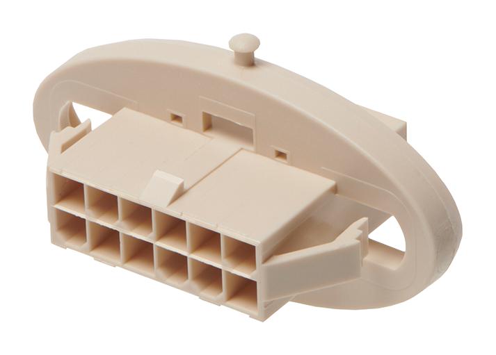 207017-0004 CONNECTOR HOUSING, PLUG, 4POS, 4.2MM MOLEX