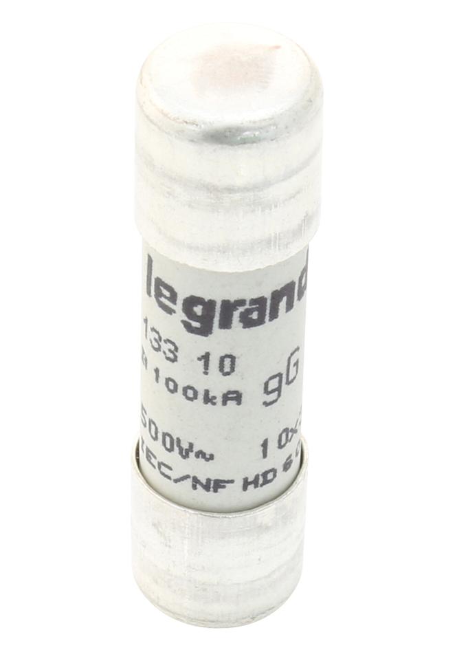 13310 FUSE, CARTRIDGE, GG 10X38 10A 5AG LEGRAND