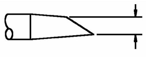 1124-0033-P1 TIP CARTRIDGE, MINI-WAV, ANGLED PACE