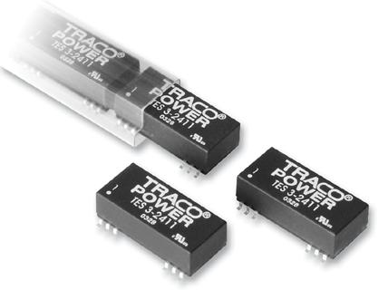 TES 3-2423 CONVERTER, DC/DC, 3W, +/-15V TRACO POWER