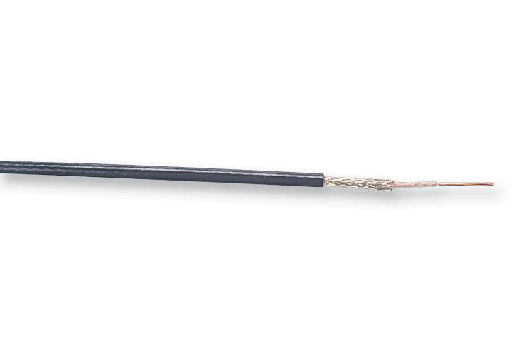 MRG1740.0050 CABLE, COAX, RG174, BLACK, 50M BELDEN