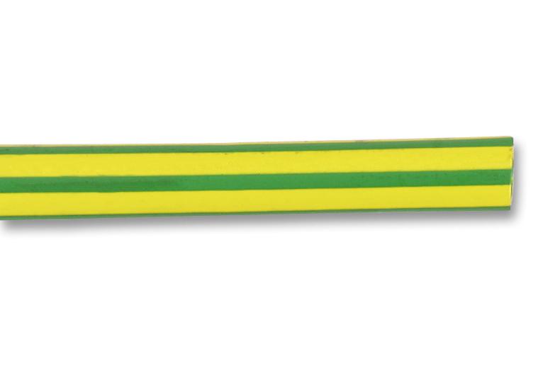 CGFC-12/4-45 HEATSHRINK, 12MM, GREEN/YELLOW, 4M PRO POWER