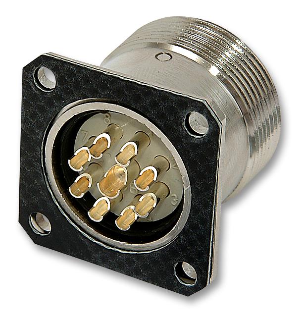 8705+50101200 SOCKET, CHASS MOUNT, 9WAY EPIC