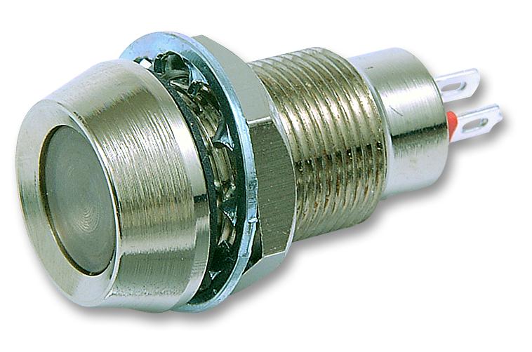 512-997-76 LED INDICATOR, 240VAC, WHITE MARL