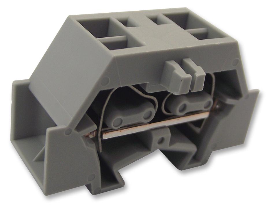 261-331 TERMINAL BLOCK, DIN RAIL, 2POS, 14AWG WAGO