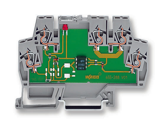 859-794 TERMINAL BLOCK, DIN RAIL, 5POS, 14AWG WAGO