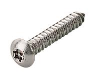 N6 0.500 M4A2AB S10 BUT T10 SCREW, BUTTON, T10, #6X13, PK10 TR FASTENINGS