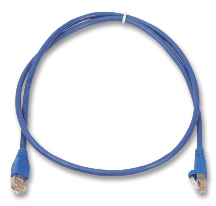 2965-1.5B PATCH LEAD, CAT5E, BLUE, 1.5M VIDEK