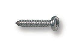 N80.375 PRSTABZ100- SCREW, POZI PAN, STEEL, BZP, #8X3/8 TR FASTENINGS