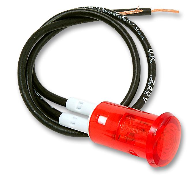 L058900NAA NEON INDICATOR, RED ARCOLECTRIC (BULGIN LIMITED)