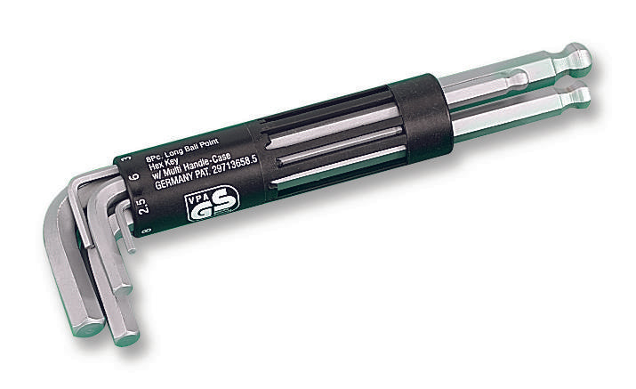 08BL0BK3AS3K HEXAGON KEY SET, METRIC, BALL END, 8PC DURATOOL