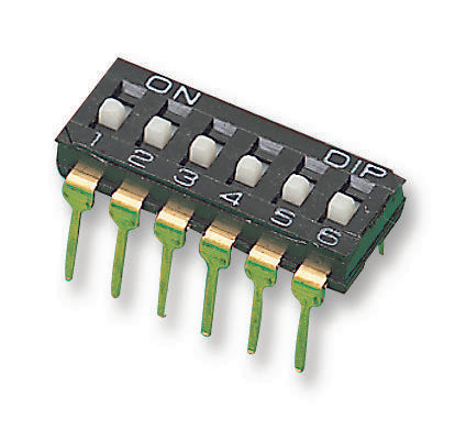 MCNDI-06S SWITCH, DIL, LOW, 6WAY MULTICOMP PRO