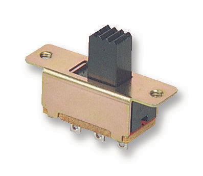 MFS201N SWITCH, DPDT, 0.35A, 30VDC, PANEL KNITTER-SWITCH