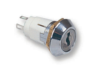 SRL-5-T-S-2 KEYLOCK SWITCH, SPDT, 90DEG, 1A, 24V LORLIN
