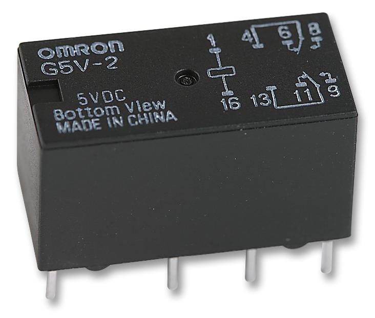 G5V-2 DC3 SIGNAL RELAY, DPDT, 3VDC, 2A, THT OMRON