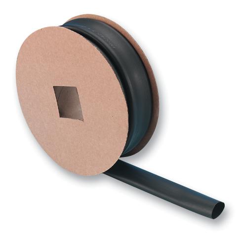 DR-25-3/16-0 HEAT SHRINK, 4.8MM, BLACK, 10M RAYCHEM - TE CONNECTIVITY