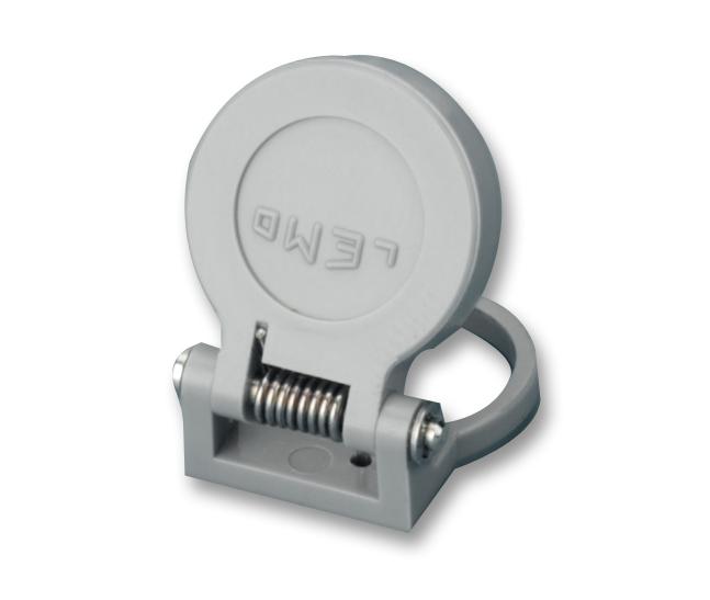 BRR.2S.200.PZVG SPRING LOADED DUST CAP, GRAY, RECEPTACLE LEMO