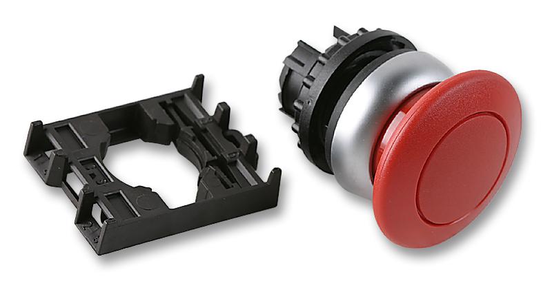 M22-DRP-R+M22-A OPERATOR W/ BRACKET, 22MM PB SWITCH EATON MOELLER