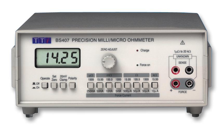BS407 METER, MICRO OHM, 1999UOHM - 19.99KOHM AIM-TTI INSTRUMENTS