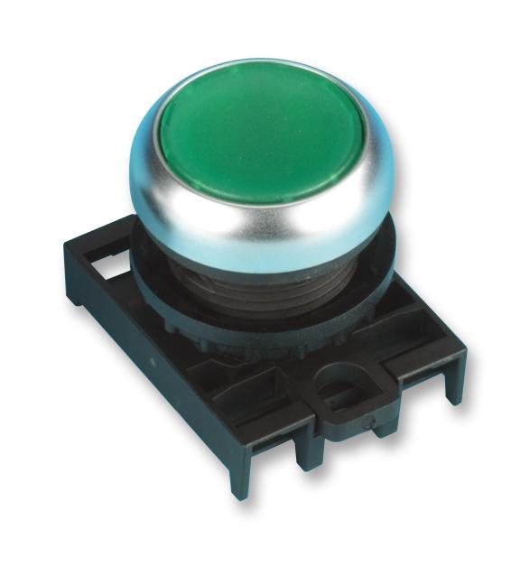 M22-DRL-G+M22-A OPERATOR W/ BRACKET, 22MM PB SWITCH EATON MOELLER