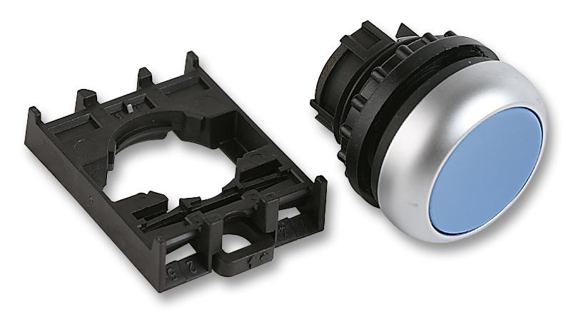 M22-D-B+M22-A OPERATOR W/ BRACKET, 22MM PB SWITCH EATON MOELLER