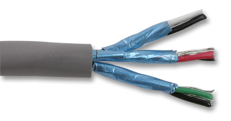 6010C SL005 CABLE, 22AWG, SCRN, 3PAIR, 30.5M ALPHA WIRE