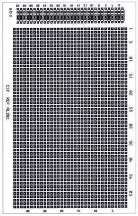 AL201 PCB, HI FREQ D/S, 100X160 CIF