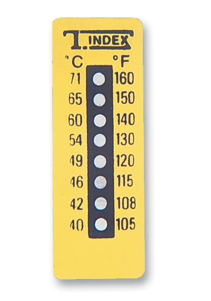 SERIES 8 E TEMPERATURE INDICATOR, 210°C/260°C, PK10 THERMINDEX