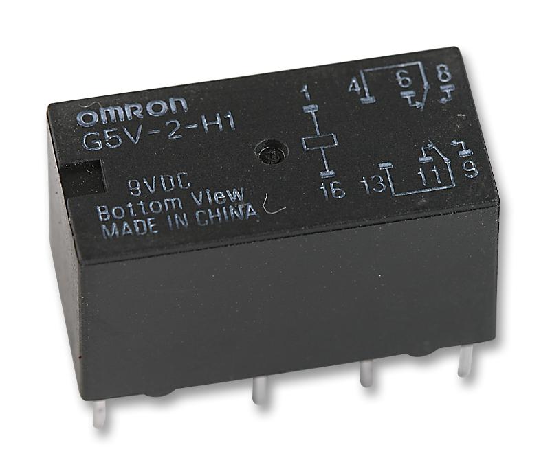 G5V-2-H1 DC9 RELAY, SIGNAL, DPDT, 24VDC, 1A OMRON