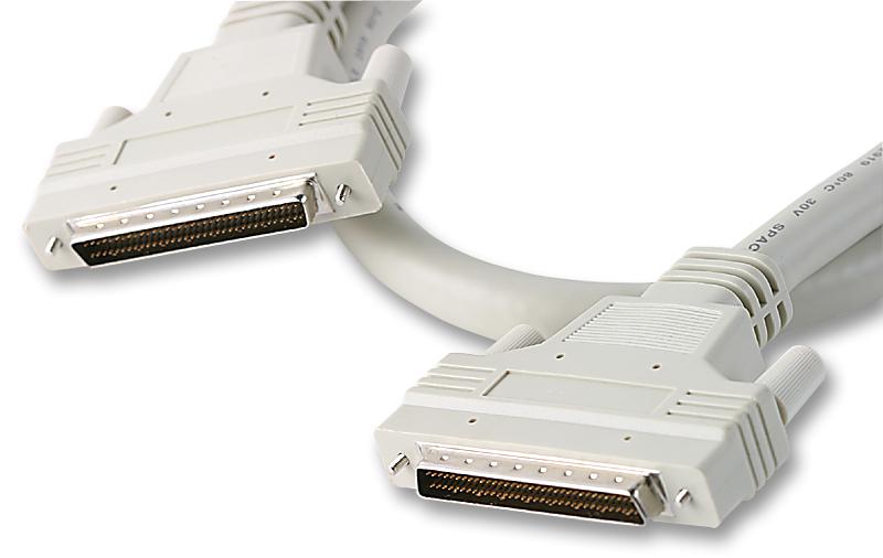 1557-2 LEAD, 68 D PLUG TO 68 D PLUG, 2M VIDEK